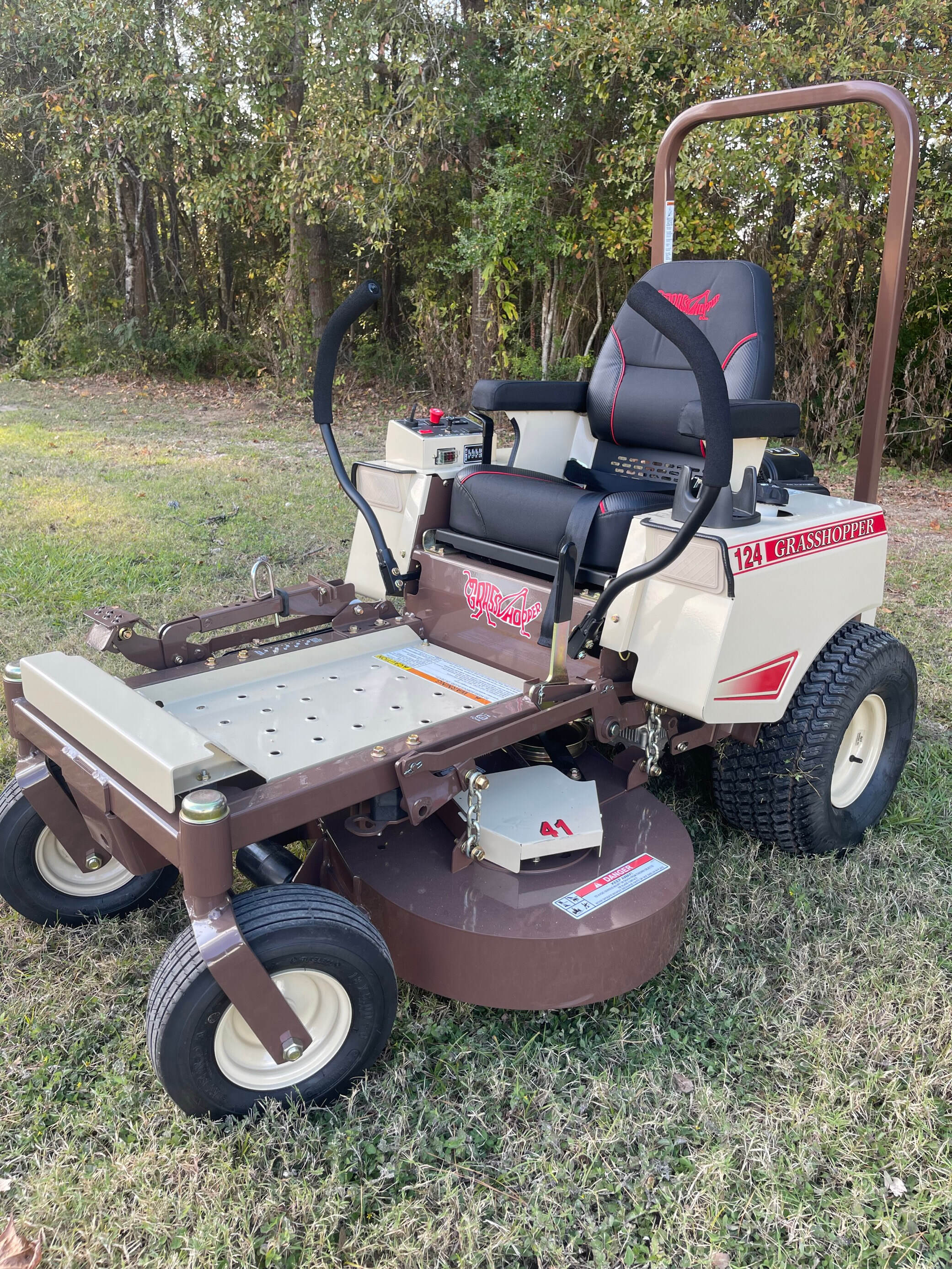 Grasshopper 124v clearance